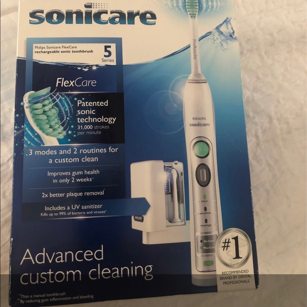 Philips Sonicare FlexCare Sonic electric toothbrush 5 Series HX6932 $170 (I)